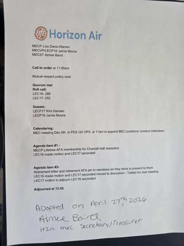 MEC meeting minutes Oct 6 2025